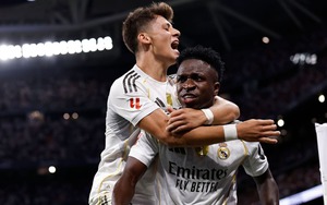 Ghi 2 bàn chỉ trong 1 phút, Real Madrid ngược dòng ấn tượng ở La Liga