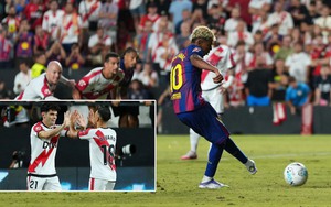 Yamal ghi bàn trong tình huống gây tranh cãi, Barcelona vẫn đứt mạch toàn thắng