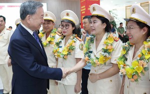 Tổng Bí thư gặp mặt điển hình tiên tiến dự Đại hội thi đua” Vì An ninh Tổ quốc” lần thứ 9