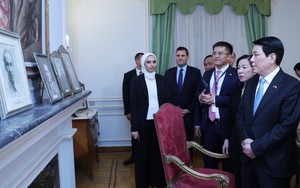 Chủ tịch nước Lương Cường và Phu nhân thăm bảo tàng Gamal Abdel Nasser