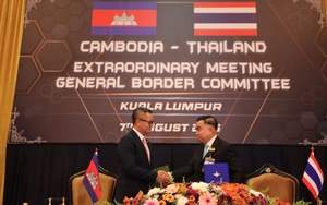 Thái Lan và Campuchia đạt thỏa thuận ngừng bắn