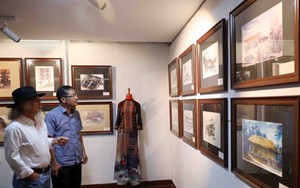 Triển lãm “Nét đẹp di sản văn hóa Huế qua nghệ thuật ký họa”