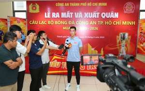 Tiến Linh hướng tới mục tiêu cao nhất cùng CLB Công an TP.HCM