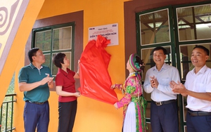 Báo Thể thao và Văn hóa khánh thành phòng học "Vì mái trường cho em" tại xã vùng cao Mèo Vạc