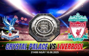Nhận định, soi tỷ lệ Crystal Palace vs Liverpool 21h00 ngày 10/08, Siêu cúp Anh 2025