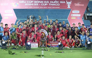 HLV Polking nói được, làm được khi CAHN FC thắng Nam Định, giành siêu cúp Quốc gia 2025