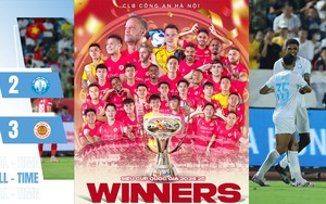 Tân binh cao 2m06 lập cú đúp, Nam Định vẫn ngậm ngùi nhìn CAHN đoạt Siêu cúp quốc gia