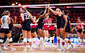 Tuyển Mỹ thắng dễ Canada, giành quyền vào tứ kết giải vô địch bóng chuyền nữ thế giới 2025