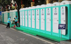 Hà Nội sẵn sàng vận hành 705 nhà vệ sinh lưu động và dã chiến cho Ngày đại lễ