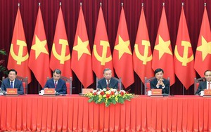 Tổng Bí thư Tô Lâm tiếp Trưởng đoàn chính đảng các nước