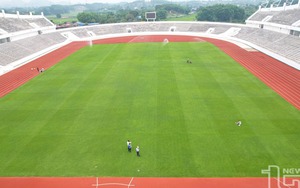 Chuẩn bị khánh thành SVĐ lớn nhất miền núi phía Bắc, quy mô như sân Hàng Đẫy và được trồng loại cỏ đặc biệt