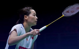 'Hot girl cầu lông' Thuỳ Linh ngược dòng kịch tính để vào tứ kết giải cầu lông Việt Nam mở rộng 2025