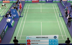 Ngược dòng bất thành, Nguyễn Hải Đăng dừng bước ở tứ kết Vietnam Open 2025