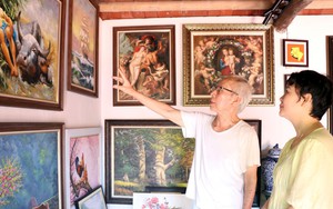 Độc đáo làng tranh nơi xứ đạo Ninh Bình