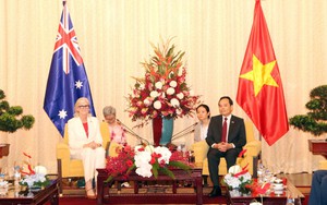 Lãnh đạo TP. Hồ Chí Minh hội kiến Toàn quyền Australia