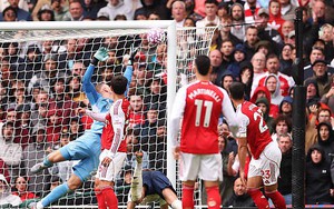 Zubimendi lập cú đúp, Arsenal giành chiến thắng đậm trước Nottingham