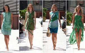 NTK La Phạm mang chất liệu lụa truyền thống, thổ cẩm dân tộc lên sàn diễn thời trang New York