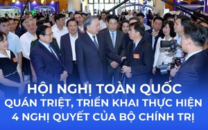 Hội nghị toàn quốc quán triệt, triển khai thực hiện 4 Nghị quyết của Bộ Chính trị