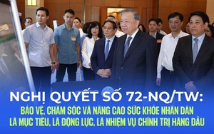 Nghị quyết số 72-NQ/TW: Bảo vệ, chăm sóc và nâng cao sức khỏe nhân dân là mục tiêu, là động lực, là nhiệm vụ chính trị hàng đầu