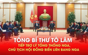 Tổng Bí thư Tô Lâm tiếp Trợ lý Tổng thống Nga, Chủ tịch Hội đồng Biển Liên bang Nga