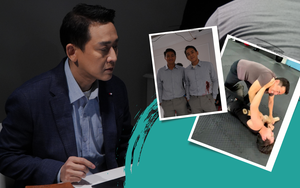 Hứa Vĩ Văn căng thẳng khi diễn cảnh hành động trong phim kinh dị sắp ra mắt