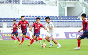 Con trai Quang Hải lại ghi bàn ở giải trẻ quốc gia