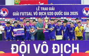 Thái Sơn Bắc khẳng định vị thế số 1 futsal Việt Nam sau chức vô địch U20 quốc gia