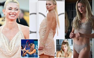 Mỹ nhân quần vợt từng dính cáo buộc trốn thuế trở về lộng lẫy trên thảm đỏ Liên hoan phim Venice