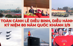TOÀN CẢNH: Lễ diễu binh, diễu hành kỷ niệm 80 năm Quốc khánh