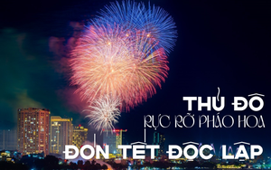 Thủ đô rực rỡ pháo hoa đón Tết Độc lập