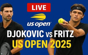 Link xem trực tiếp Djokovic vs Taylor Fritz 07h00 hôm nay, vòng tứ kết US Open 2025