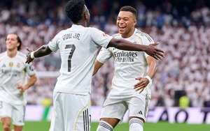 Mbappe lại ghi bàn, Real Madrid duy trì mạch trận toàn thắng từ đầu giải