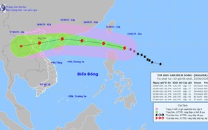Siêu bão RAGASA gió mạnh cấp 17, giật trên cấp 17 và có khả năng mạnh thêm