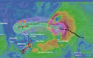 Tin bão gần biển Đông (siêu bão RAGASA) tối 22/9