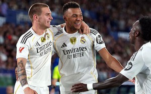 Song sát Vinicius-Mbappe tỏa sáng, Real Madrid xây chắc ngôi đầu La Liga