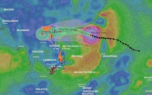 Tin bão khẩn cấp (bão số 9) lúc 13 giờ ngày 23/9