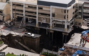 Thái Lan: Sự cố sụt lún lớn ở trung tâm Bangkok do thi công đường tàu điện ngầm