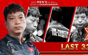 Dương Quốc Hoàng đánh bại cựu số 1 thế giới ở giải vô địch thế giới 10 bi nam 2025