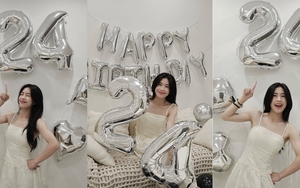 Hot girl sân cỏ Thanh Nhã rạng rỡ trong bộ ảnh sinh nhật tuổi 24 