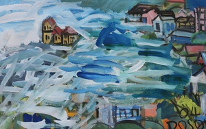 Họa sĩ Đỗ Sơn triển lãm tranh lần thứ 5 ở tuổi 82