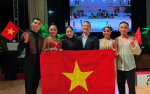 Khiêu vũ thể thao Việt Nam gây tiếng vang tại châu Âu