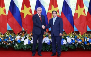 Thủ tướng hội kiến Chủ tịch Duma Quốc gia Quốc hội Liên bang Nga