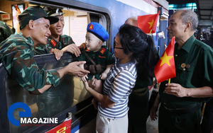 Hà Nội lưu luyến tiễn các chiến sĩ A80 trở về đơn vị