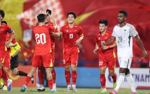 U23 Việt Nam nhẹ nhàng lên đỉnh bảng vòng loại U23 châu Á