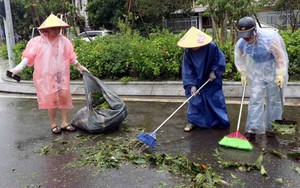 Cách xử lý môi trường sau bão, lụt 