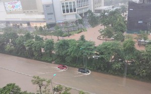 Cảnh báo những điểm ngập sâu ở Hà Nội do ảnh hưởng của bão số 10 
