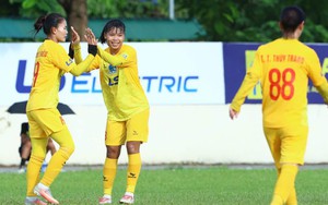 Giải nữ VĐQG – Cúp Thái Sơn Bắc 2025: TP.HCM I dẫn đầu bảng xếp hạng