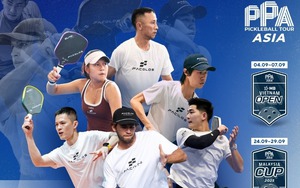 Giải Pickleball PPA Tour Asia 2025: Việt Nam thống trị nội dung đơn nam, 4 tay vợt đều vào bán kết