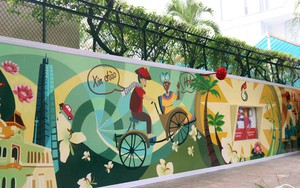 Khánh thành tranh tường cổ động tình hữu nghị Việt Nam - Cuba