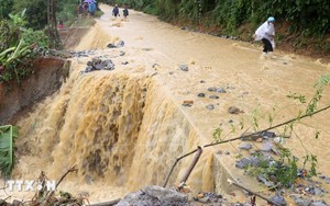 Vùng núi và trung du Bắc Bộ có khả năng xảy ra mưa lớn diện rộng